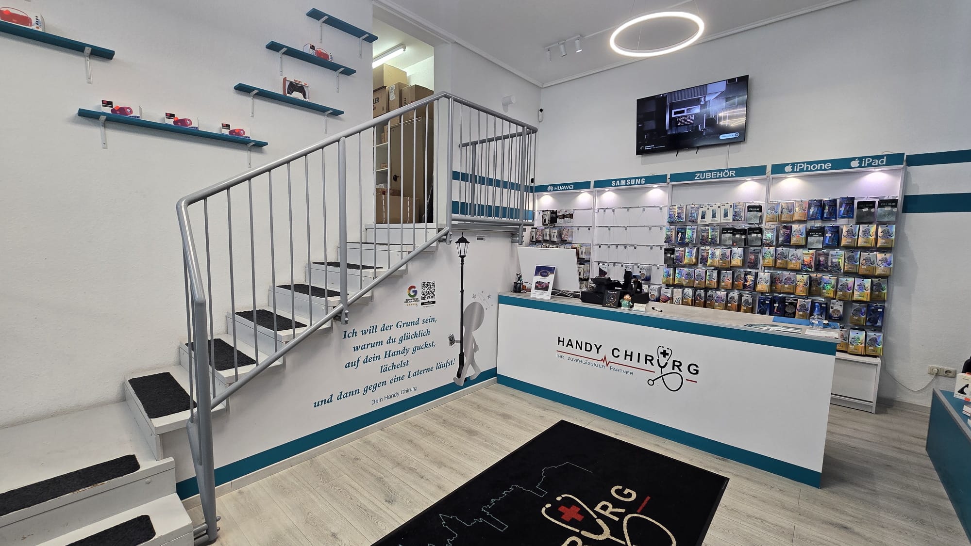 Handy Chirurg Store Wartebereich